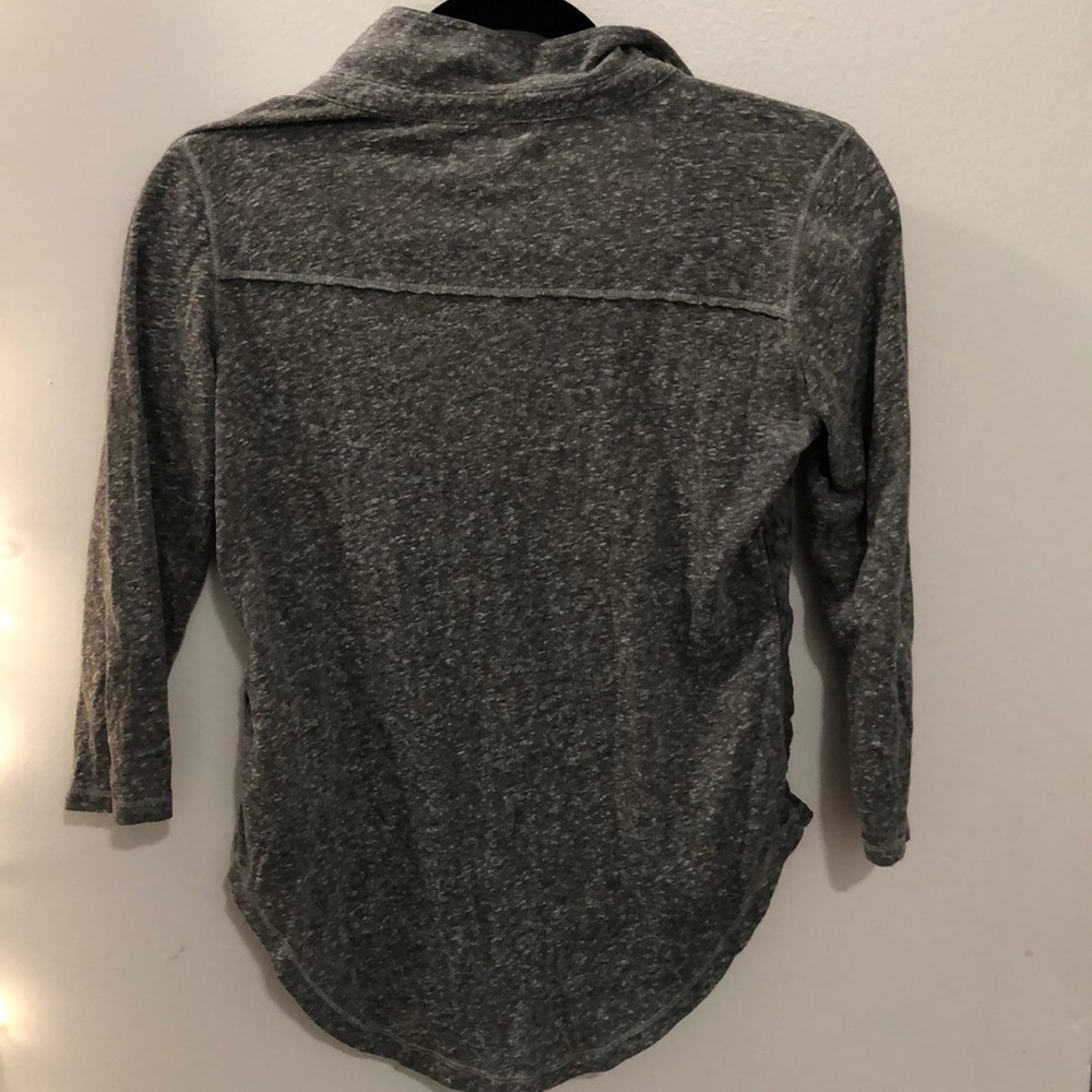 Gray button down - Picture 2 of 2